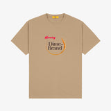 dime tee shirt grain (camel)