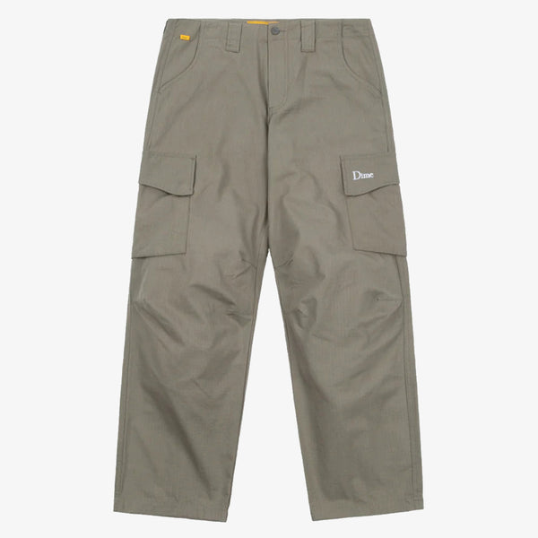dime pants cargo ripstop (washed olive)