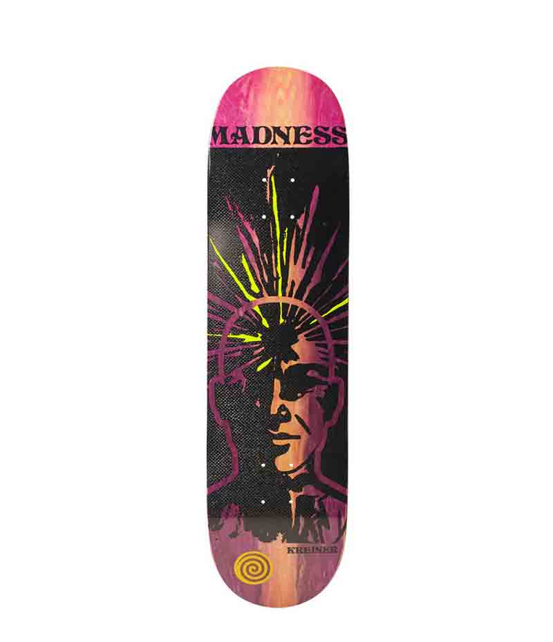 Expanded design, madness skateboards, deck
