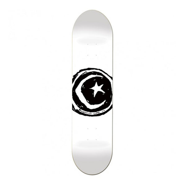 Foundation Skateboards, FS Star & Moon White 8.25 Deck