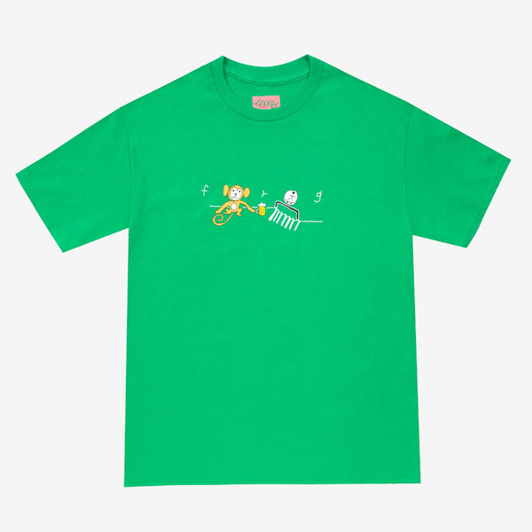 Frog Monkey Logo T-Shirt (Green)