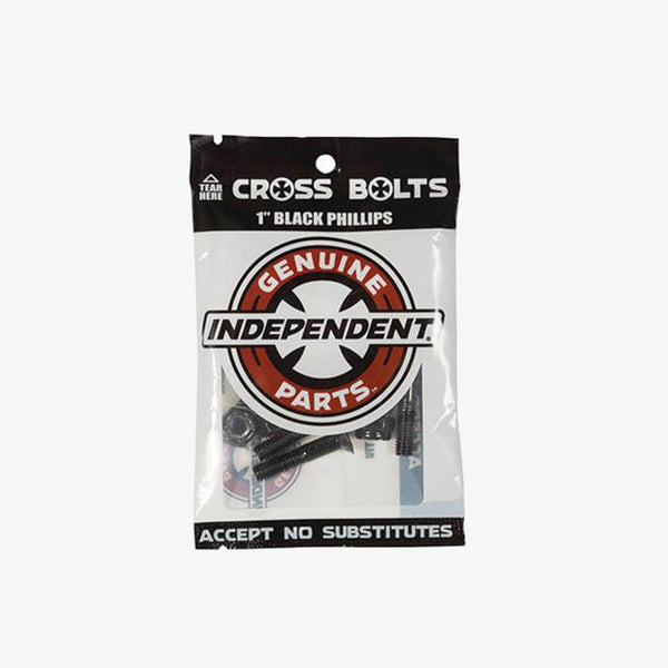 independent bolts genuine parts cross (black) phillips 1