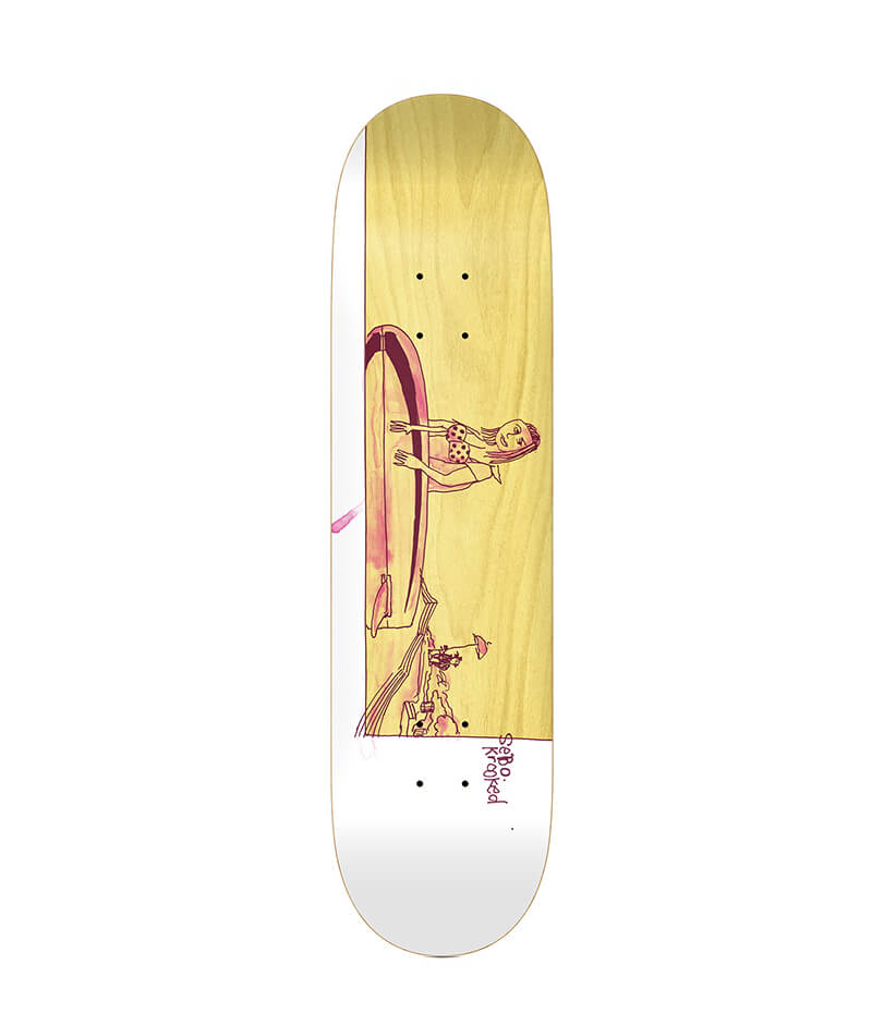 Krooked Skateboards Sebo Mellow 8.25" Deck
