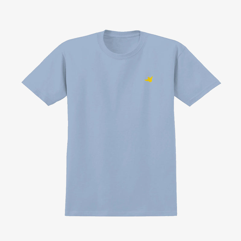 Krooked OG Bird Embroidered Powder Blue T-Shirt