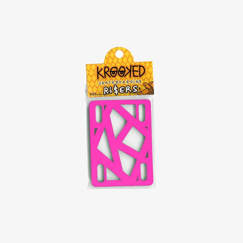 krooked pads riser hot pink 1/8	