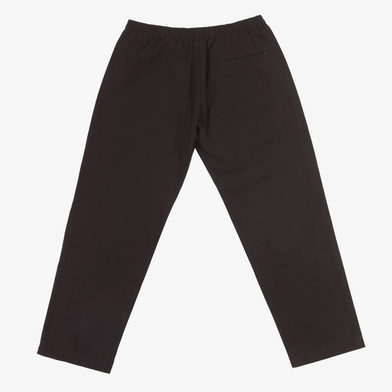 Krooked Eye Embroidered Black Pant