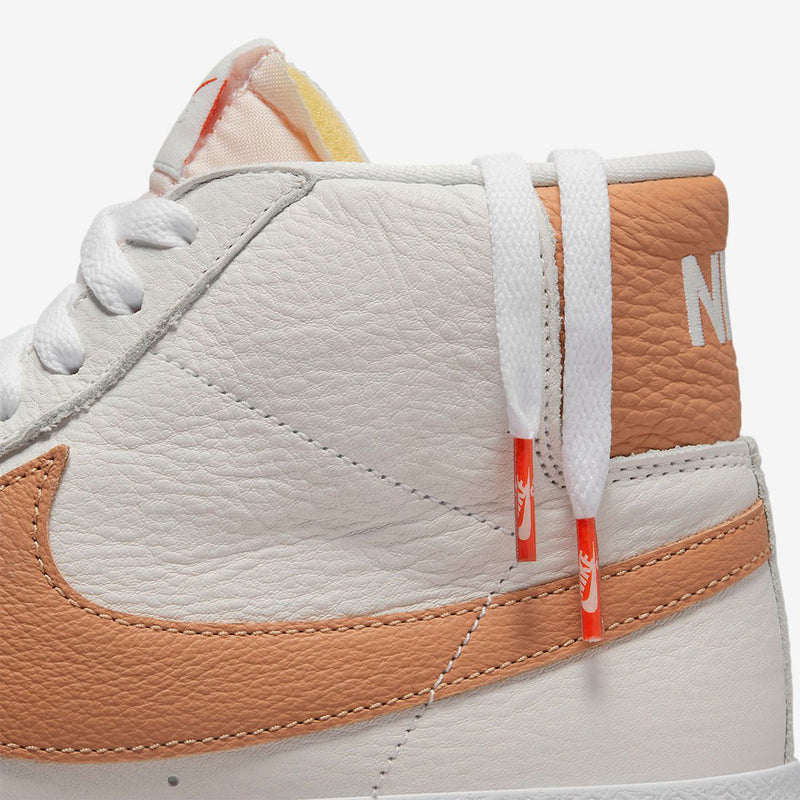 Nike SB Blazer Mid Iso White Cognac Shoes