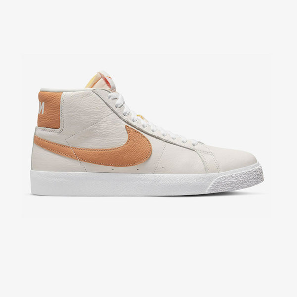 Nike SB Blazer Mid Iso White Cognac Shoes DM0587-100