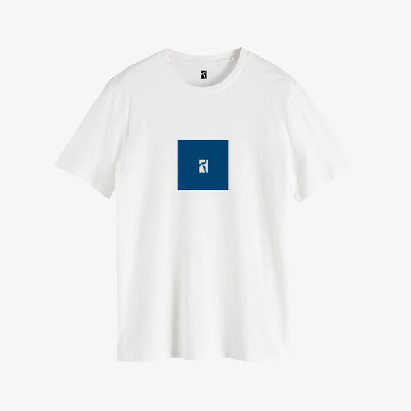 poetic collective tee shirt premium box (off white/navy)