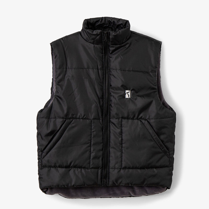 Poetic Collective Jacket Puffer Vest (Black)