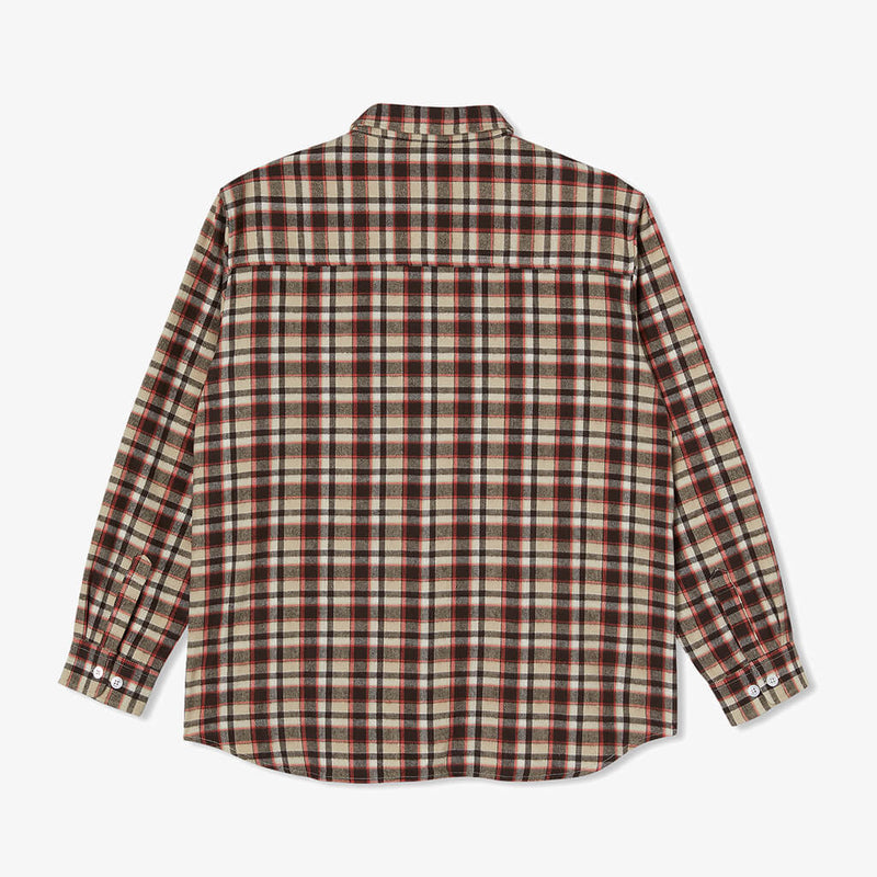 Polar Brown Flannel Shirt