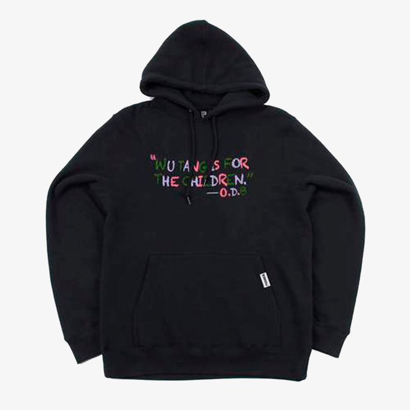 pusher sweatshirt hood wu (black)