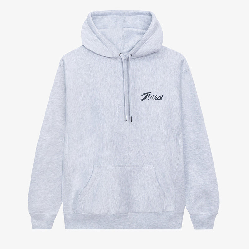 Tired Team Pullover Heather Grey Hoodie