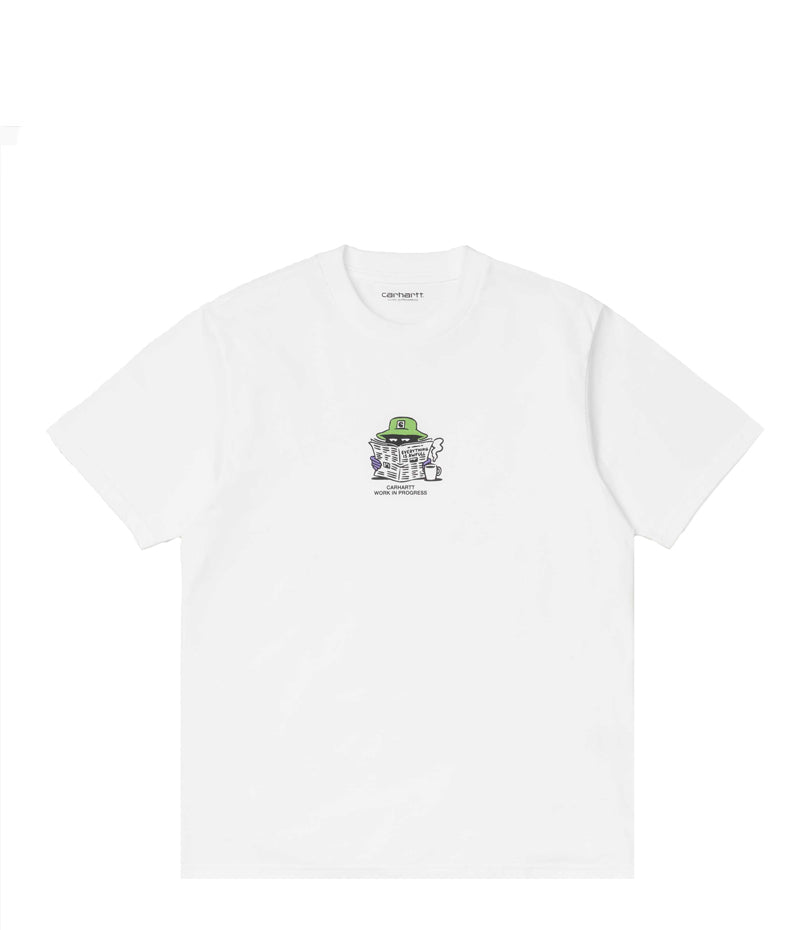 Carhartt Wip, S/S Everything Is Awful White T-shirt