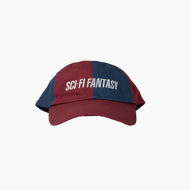 Sci-Fi Fantasy Two Tone Logo Hat (Wine/Navy)