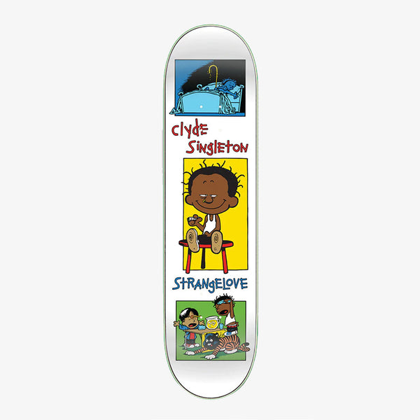 StrangeLove Clyde Singleton Guest 8.0 Skateboard Deck