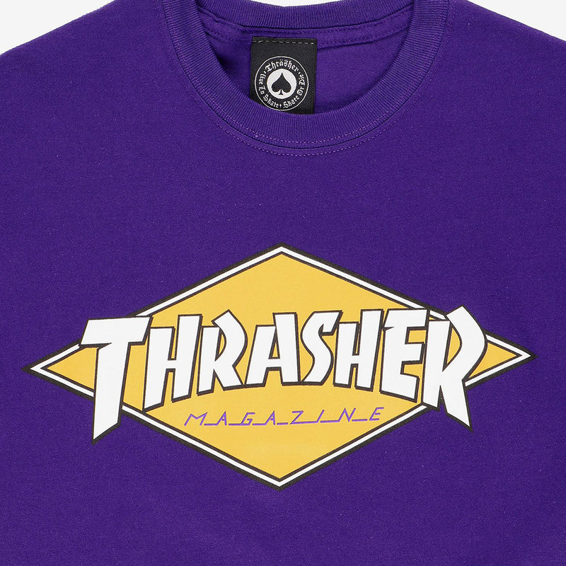 Thrasher Diamond Logo Purple