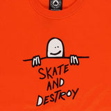 Thrasher Gonz Sad Logo Orange T-Shirt