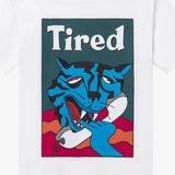 Tired Cat Call White T-Shirt