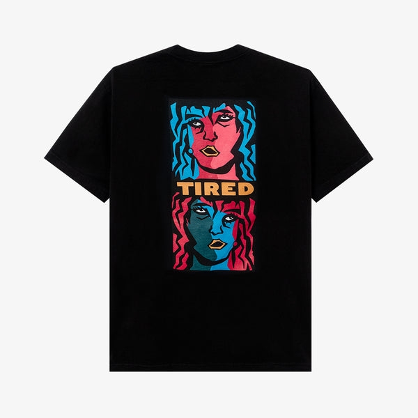 Tired Double Vision SS T-Shirt