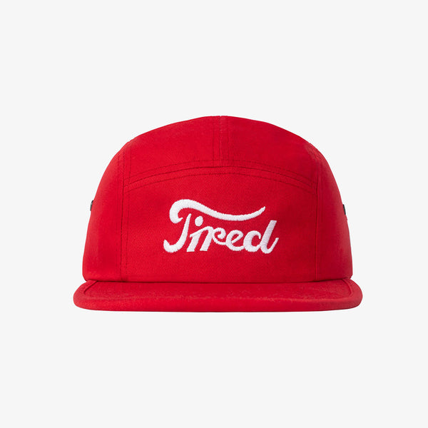 Tired Moto Sport Red Cap