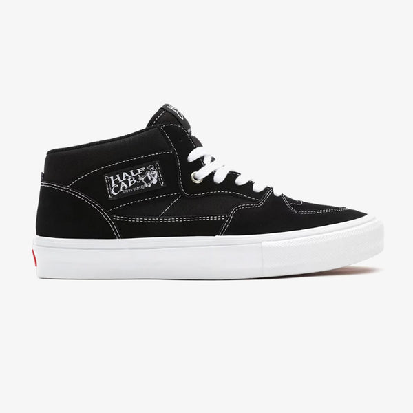 vans shoes skate half cab (black/white)