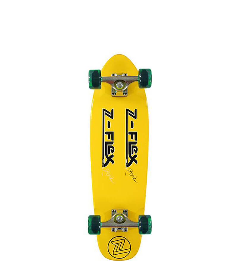 Z-Flex skateboards, Jimmy Plumer Pro Model Complete Cruiser, yellow