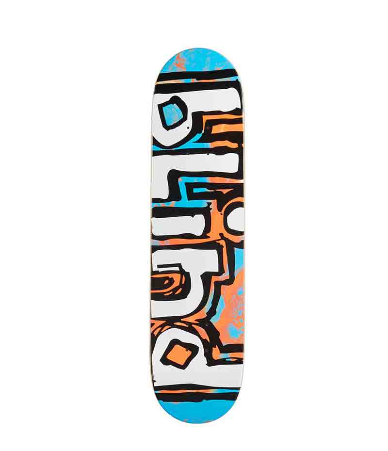 Blind skateboards, Deck, OG Water Color 7.75", red and blue