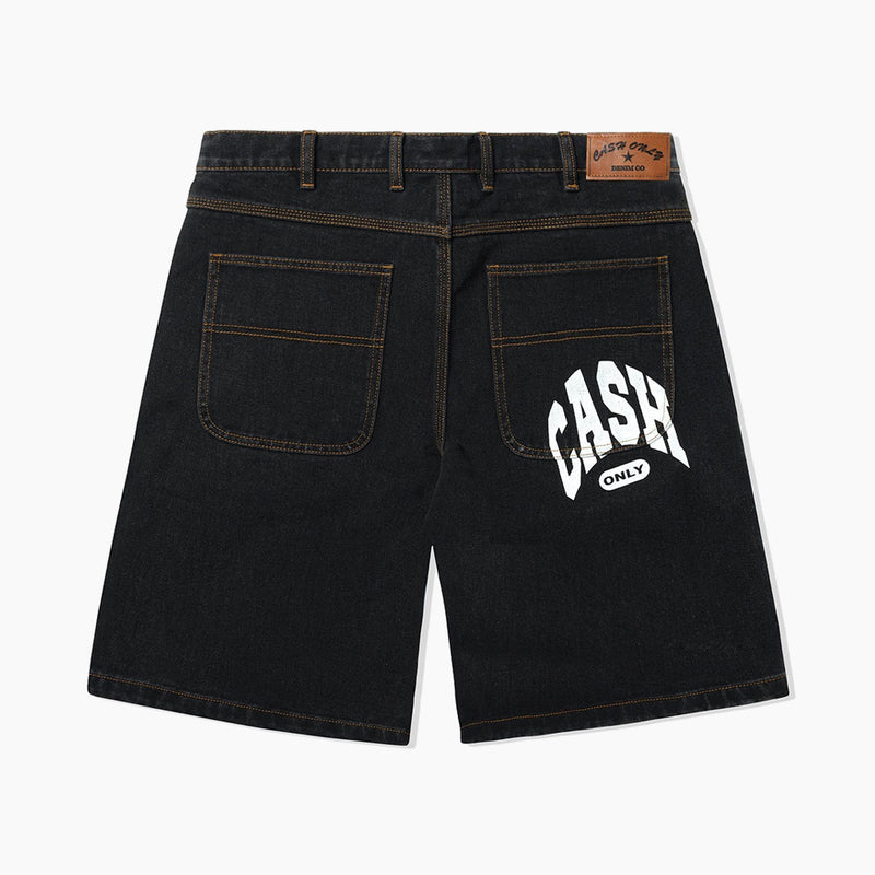 cash only shorts college denim (whashed black)