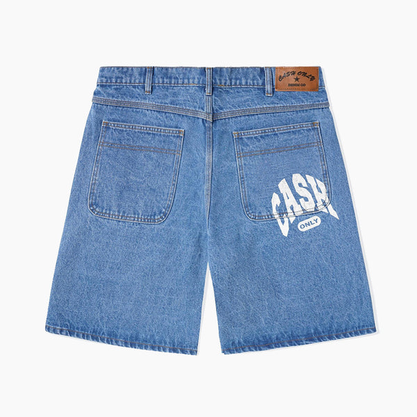 cash only shorts college denim (whashed indigo)