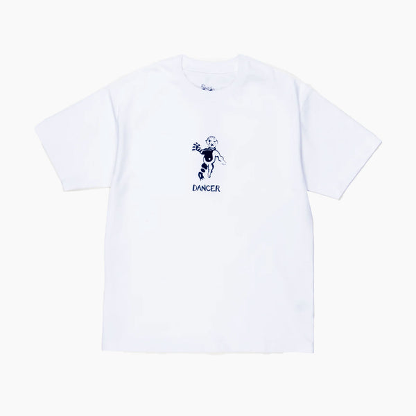 dancer tee shirt OG logo (white)