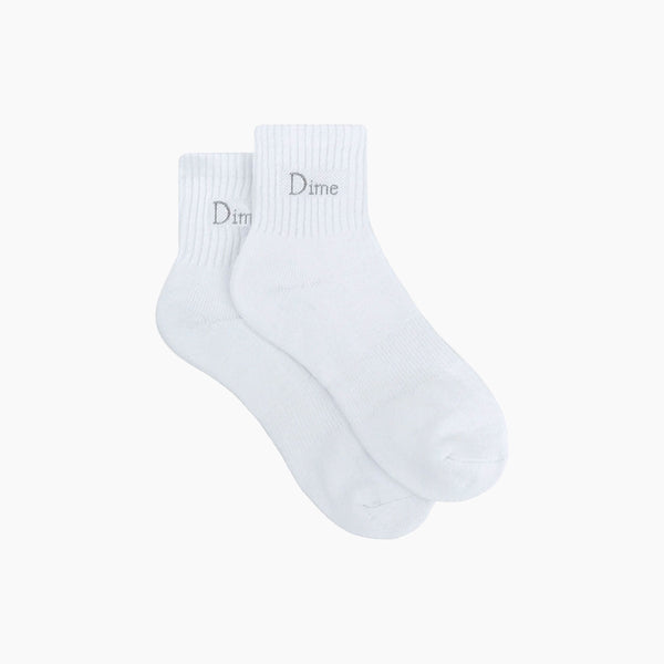 dime socks classic (white)