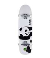 enjoi skateboard, whitey panda cruiser complete deck