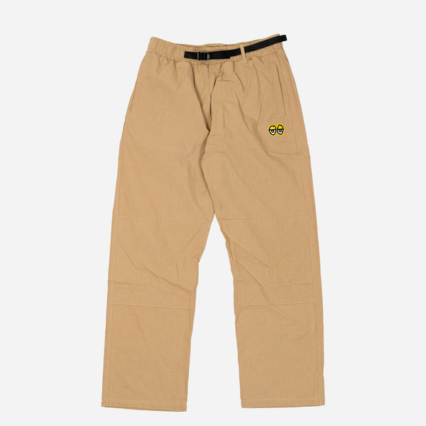 krooked pants eyes ripstop (khaki/yellow)