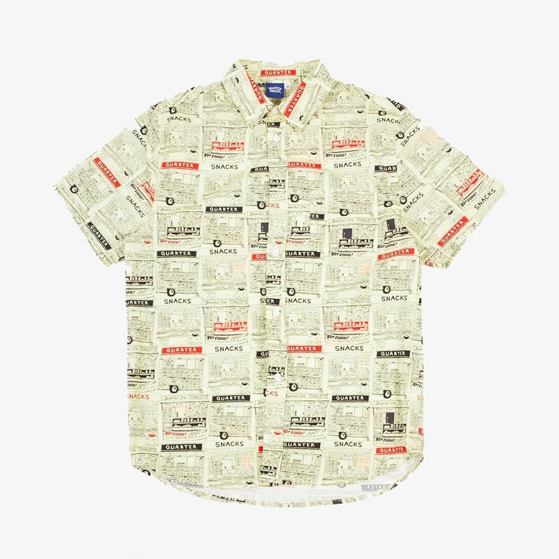 Quartersnacks Vendor Short Sleeve Button-Up Shirt