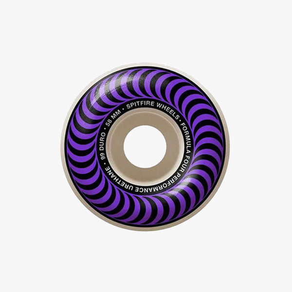 spitfire wheels formula four classics (purple) 99a 58mm