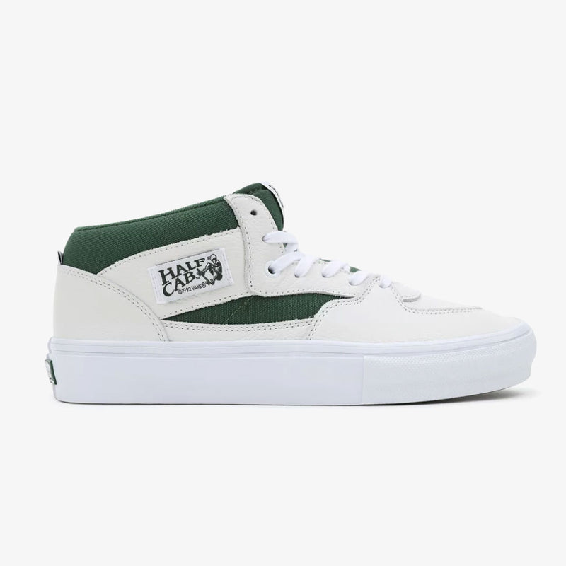 vans shoes skate half cab '92 (white/green)