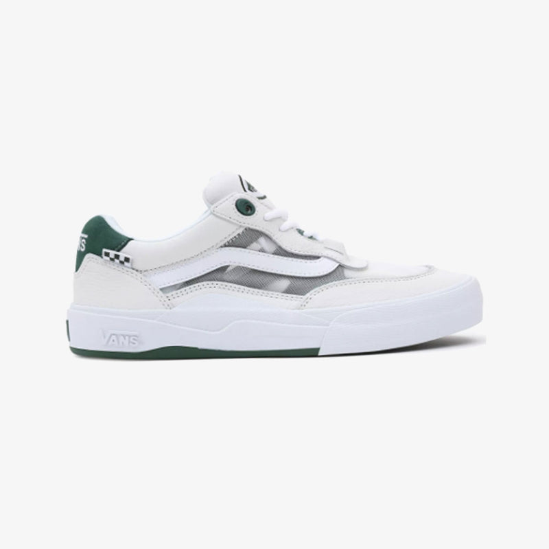vans shoes wayvee (white/green)