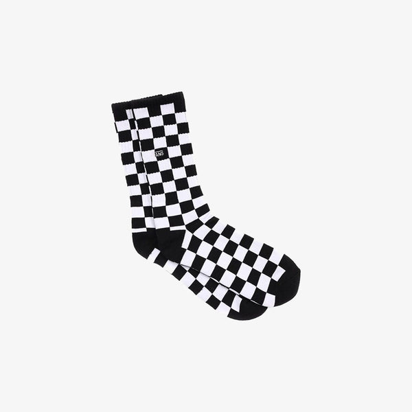 vans socks checkerboard (black/white)