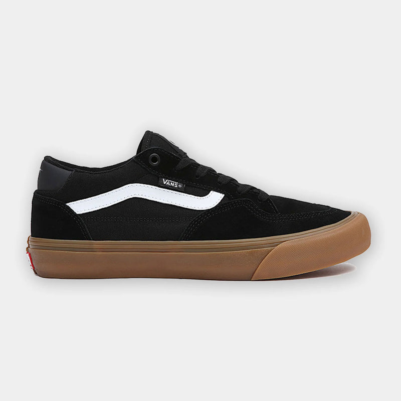 vans shoes skate rowan (black/gum)