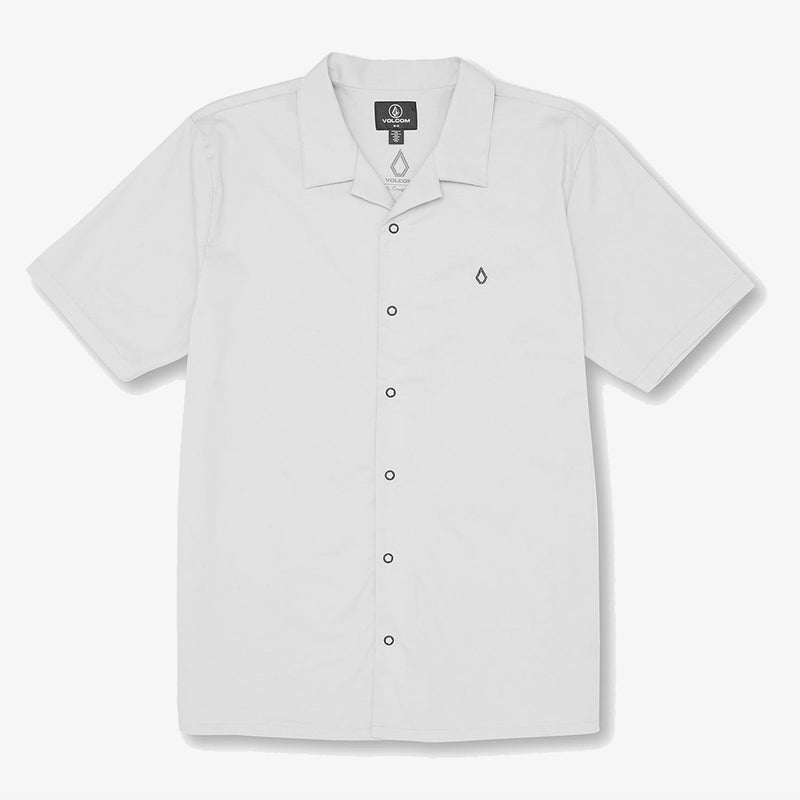 volcom shirt short sleeves skate vitals axel (tower grey)